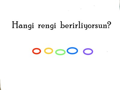 Hangi rengi berirliyorsun?
