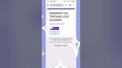 Seberapa tau kamu tentang love academy