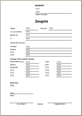 Wird Dein Zeugnis Gut?