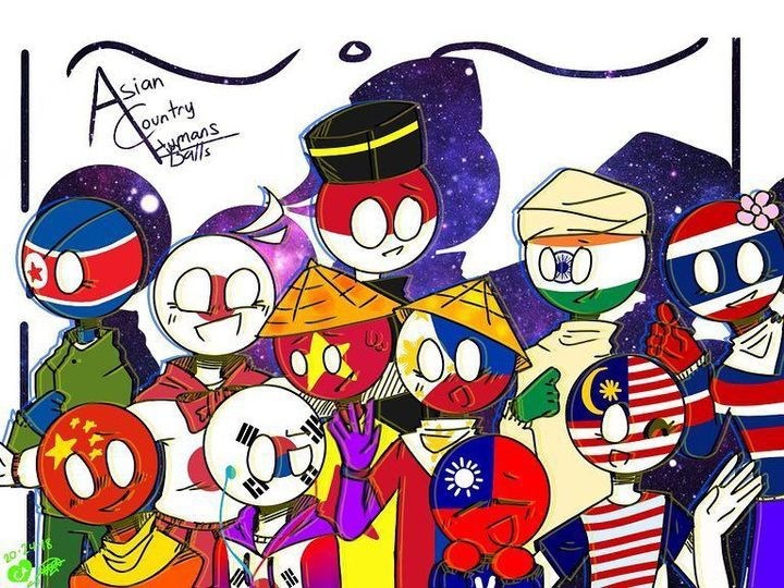 Siapa kamu di country ball asean family
