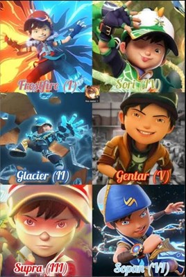 Siapa kalian di BoBoiBoy fusion? 