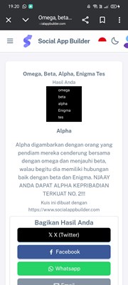 Tes Enigma or alpha or omega or beta