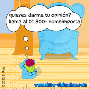 Quieres darme tu opinión?