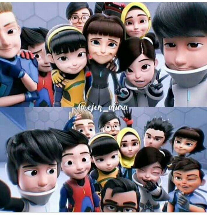 Siapa Cewek Mu Di Film Ejen Ali??