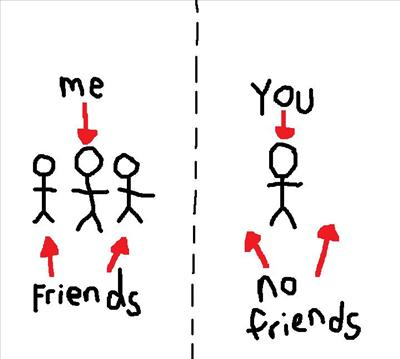 Why Don't Your Friends Respect You?