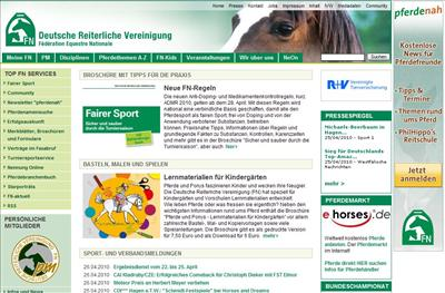 Bester Onlineauftritt Im Pferdebereich
