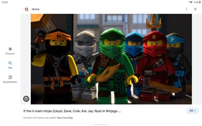 Ninjago Testi - Hangi Ninja Go Karakterisin