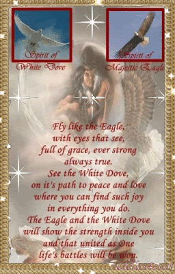 Eagle and White Dove