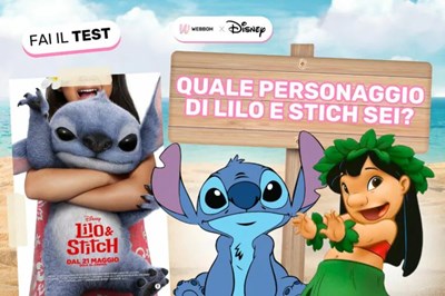 Che personaggio di stitch sei?