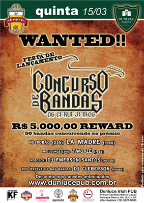 Convite Vip (Concurso De Bandas)