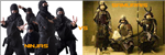 Samurais Vs Ninjas